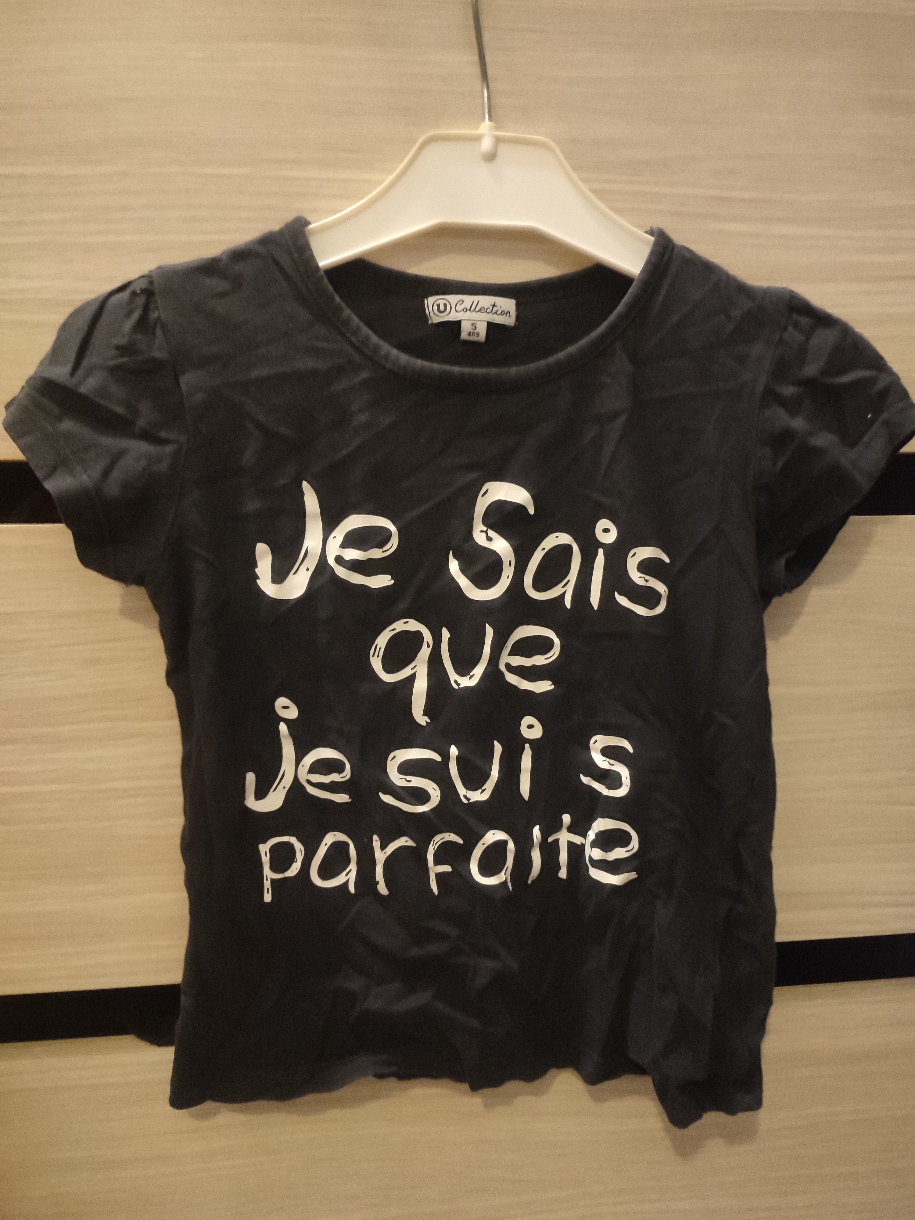 Tee shirt 5 ans